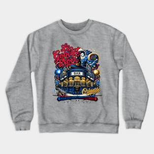 Le Gobelet Noir Paris Bar and Restaurant Orlando Florida Crewneck Sweatshirt